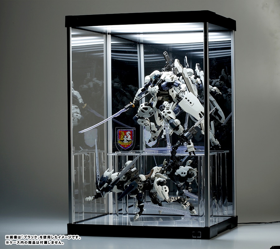 J-STAGE ハイタイプ【LED付き/UVカット/背面ミラー/ホワイト】(LED付き