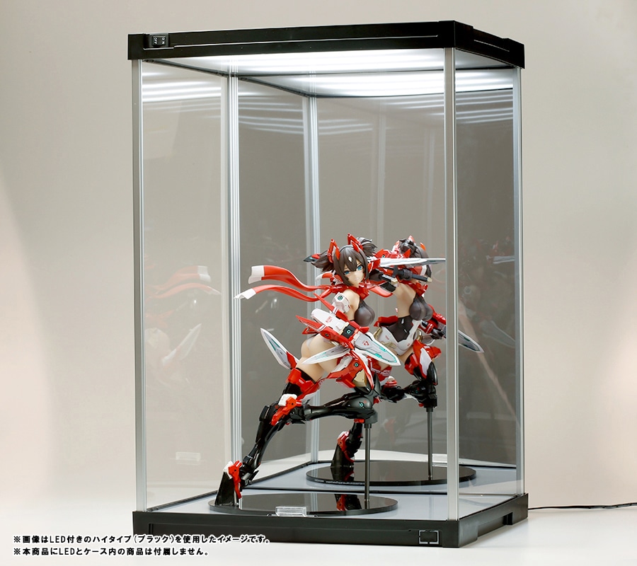 J-STAGE ハイタイプ【LEDなし/UVカット/背面ミラー/ブラック】(LEDなし