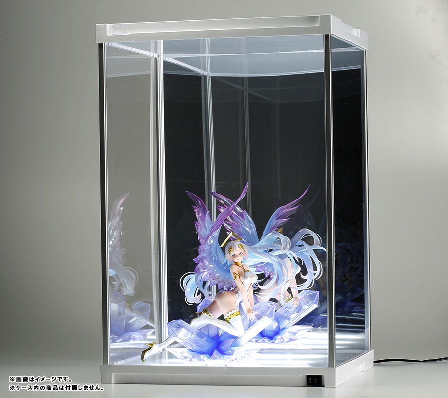 J-STAGE ハイタイプ【LED付き/UVカット/背面ミラー/ホワイト】(LED付き