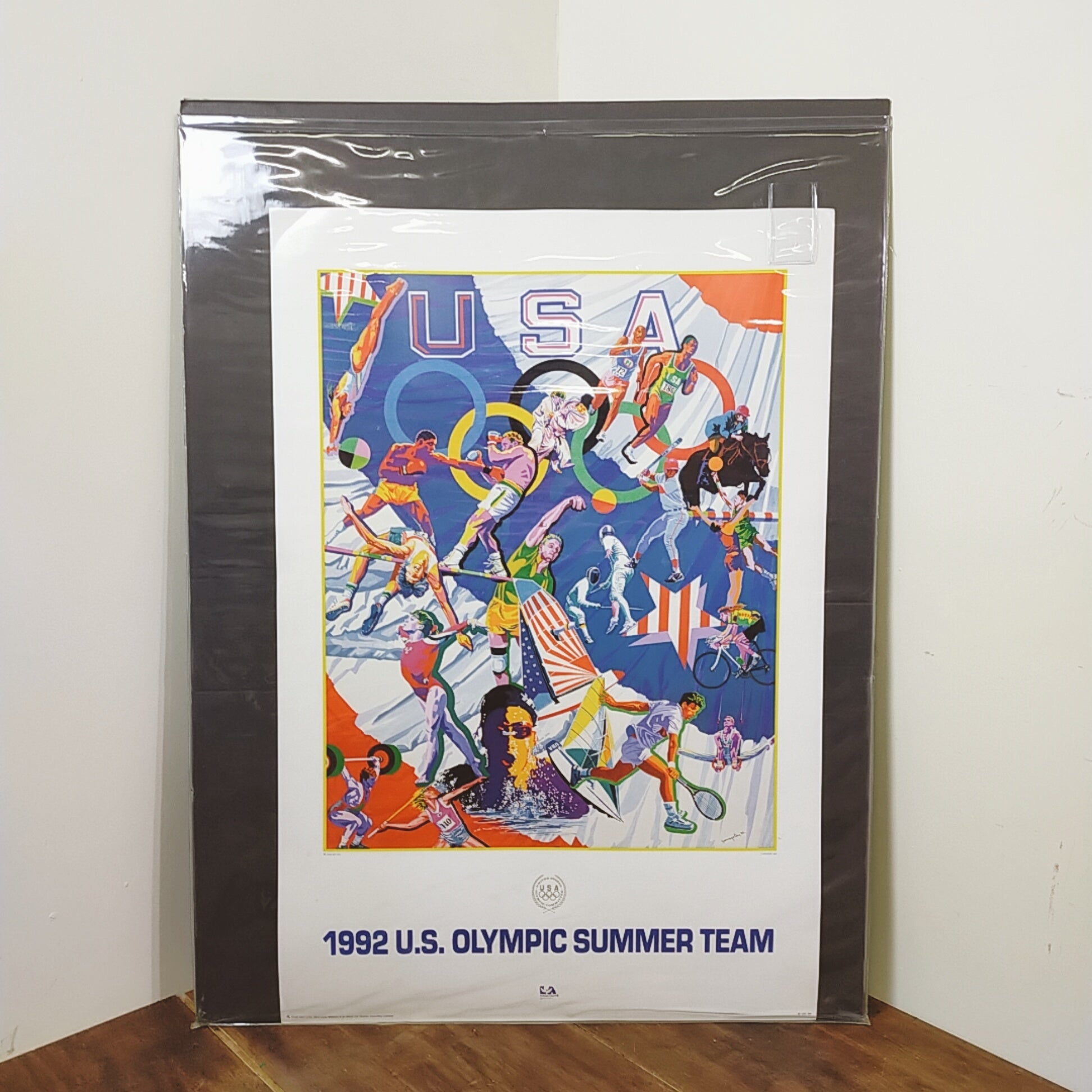 品番0592-8 ヒロ・ヤマガタ 1992 U.S. OLYMPIC SUMMER TEAM サイン入り