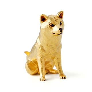 純金オブジェ 「戌（いぬ）」 | 高品質 金・プラチナ