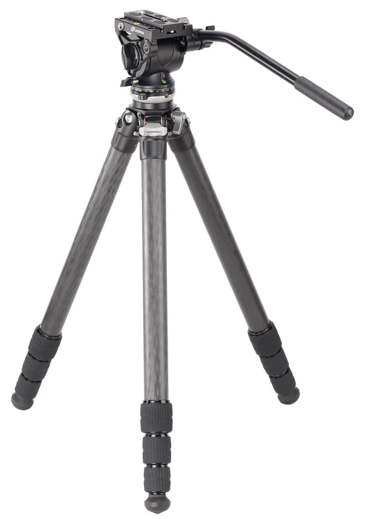 LS-284CEX Ranger Series Carbon Fiber Tripod with Built-in Leveling