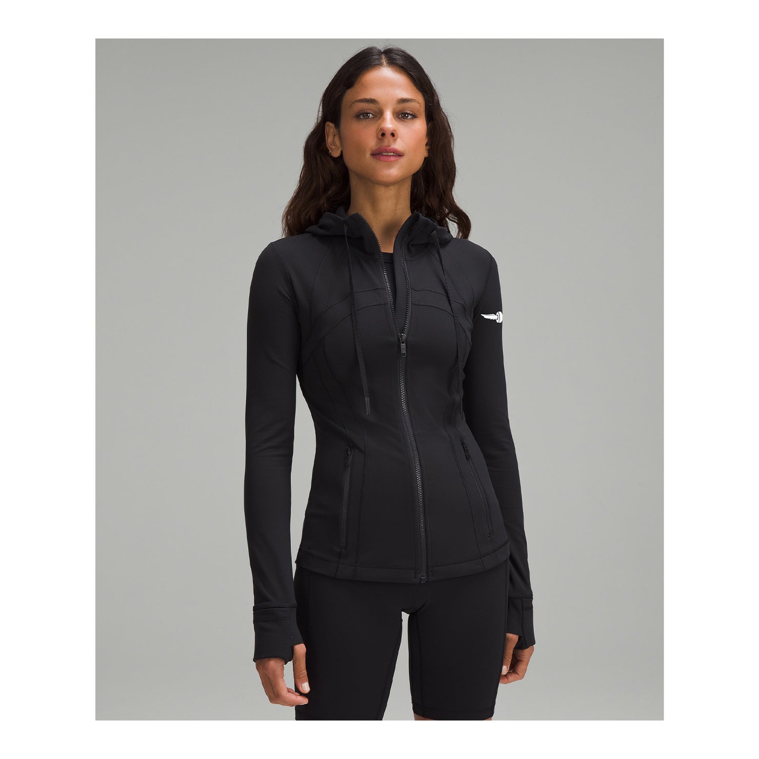 lululemon Wing & Wheel Hooded Define Jacket