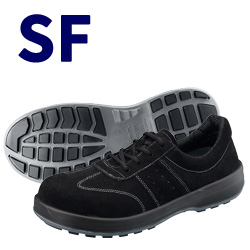 安全靴・手袋のシモン SL11-BL黒／ブルー (23.5～28.0cm): 安全靴