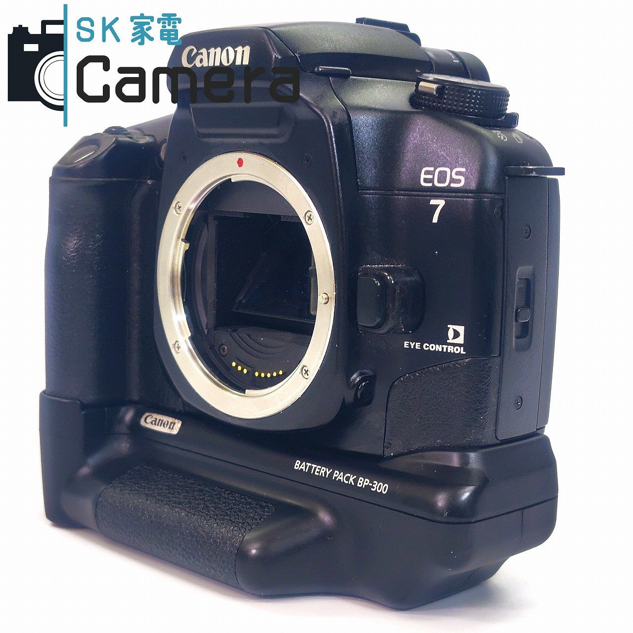 Canon EOS 7 BATTERY PACK BP-300 付 キャノン テスト用フィルムにて