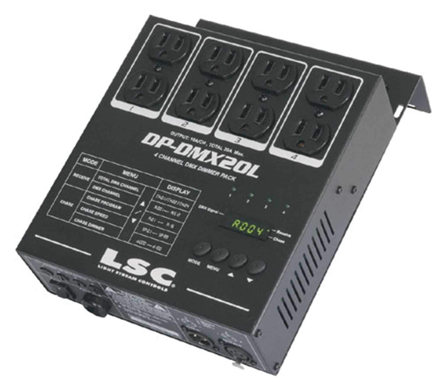 Elation PPDMX20L 4-Channel DMX Power Pack with Chase