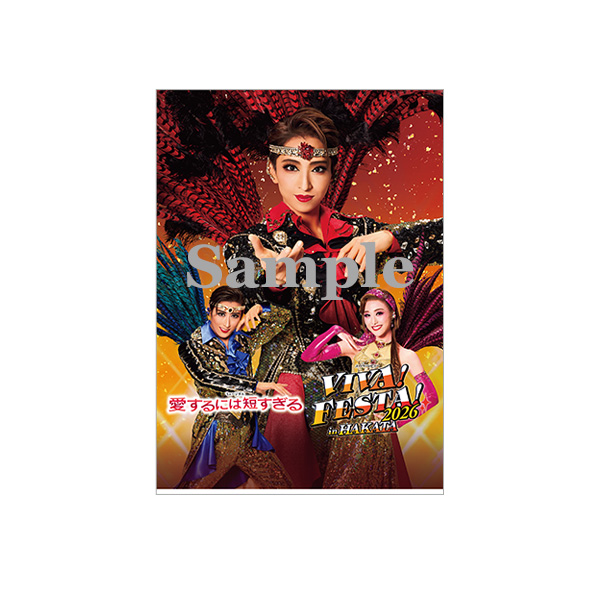 両ポケットクリアファイル／宙組『愛するには短すぎる』『VIVA! FESTA