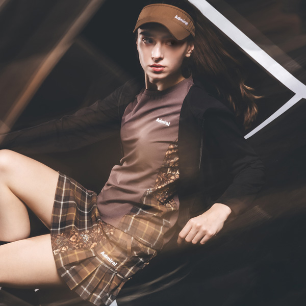 アドミラル(Admiral) ウェア（レディース） ]カットソージップフーディ