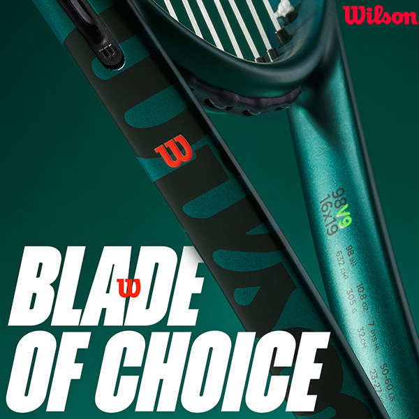 ウィルソン ラケット ]ブレード98 16×19 V9 BLADE 98 16×19 V9