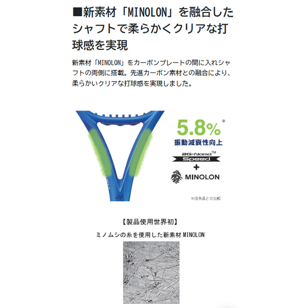 ヨネックス ラケット ]Eゾーン100SL EZONE 100SL 08EZ100S | テニス