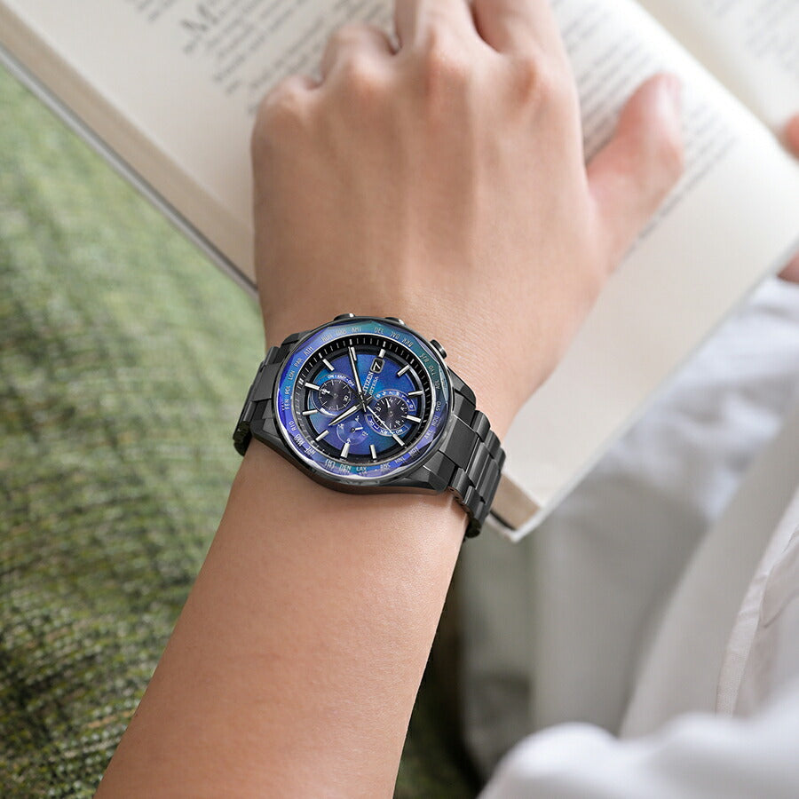 シチズン アテッサ ACT Line アクトライン 限定モデル ブラックチタン