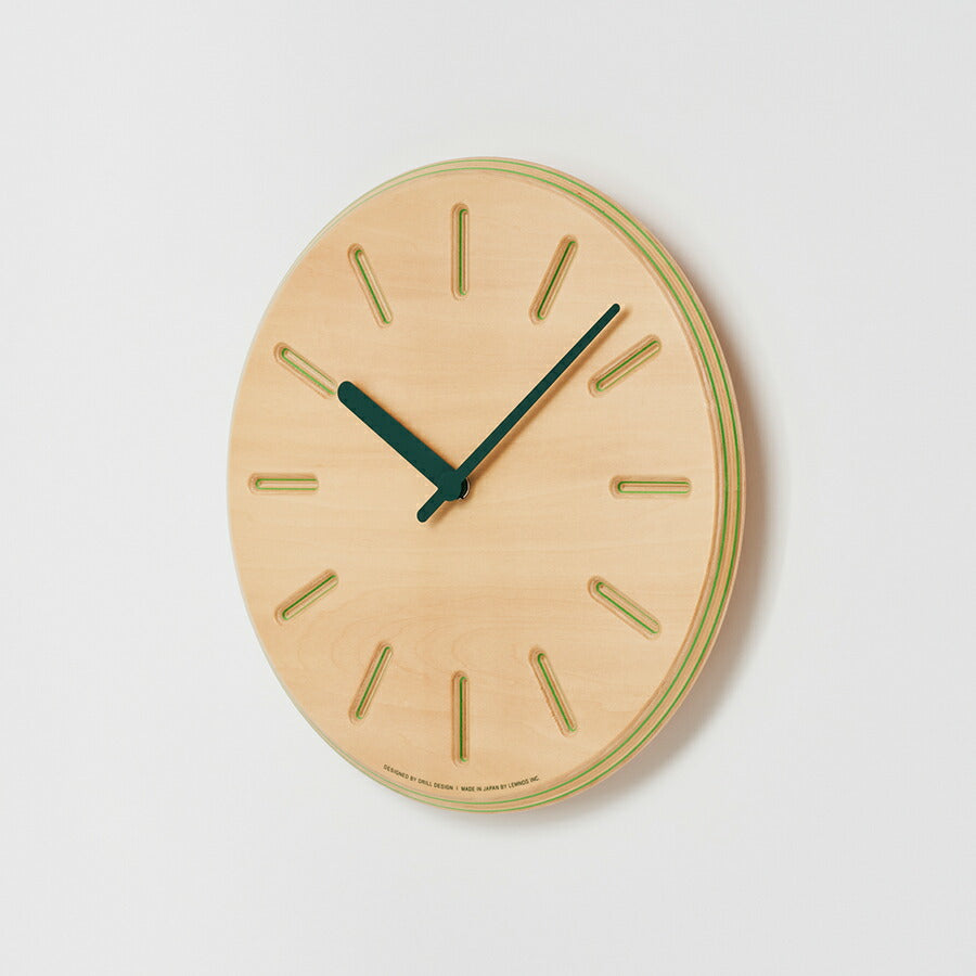 タカタレムノス 掛け時計 デザインオブジェクト ペーパーウッド