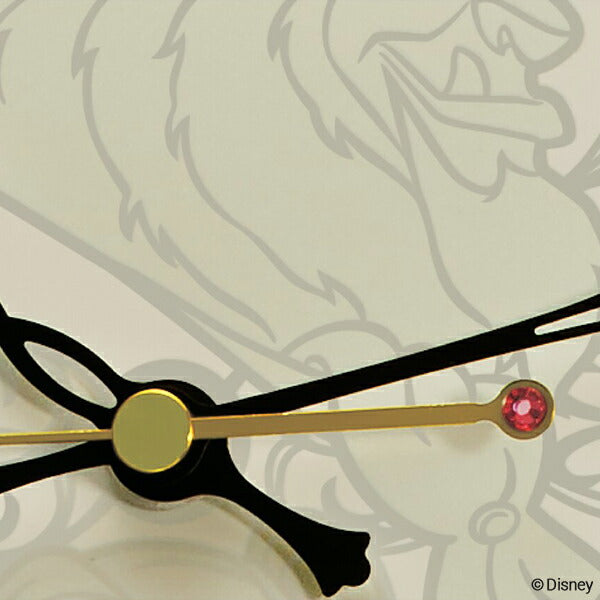 セイコー クロック 大人ディズニー 美女と野獣 電波 掛け時計 FS516L