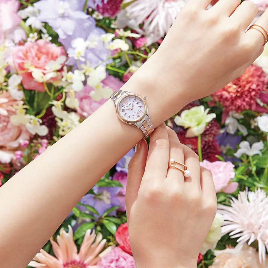 セイコー ルキア LUKIA Grow フラワーガーデン SSQW092 レディース