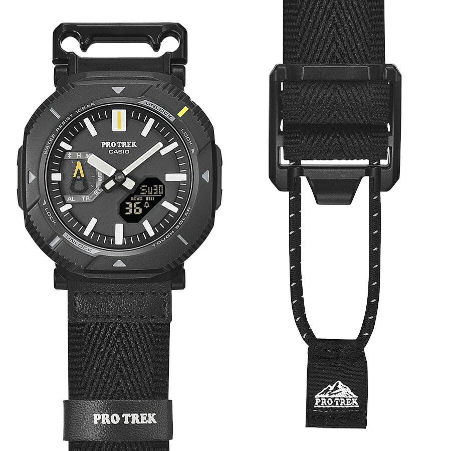 プロトレック ハイカーライン ブラック PRJ-B001B-1JF メンズ ソーラー