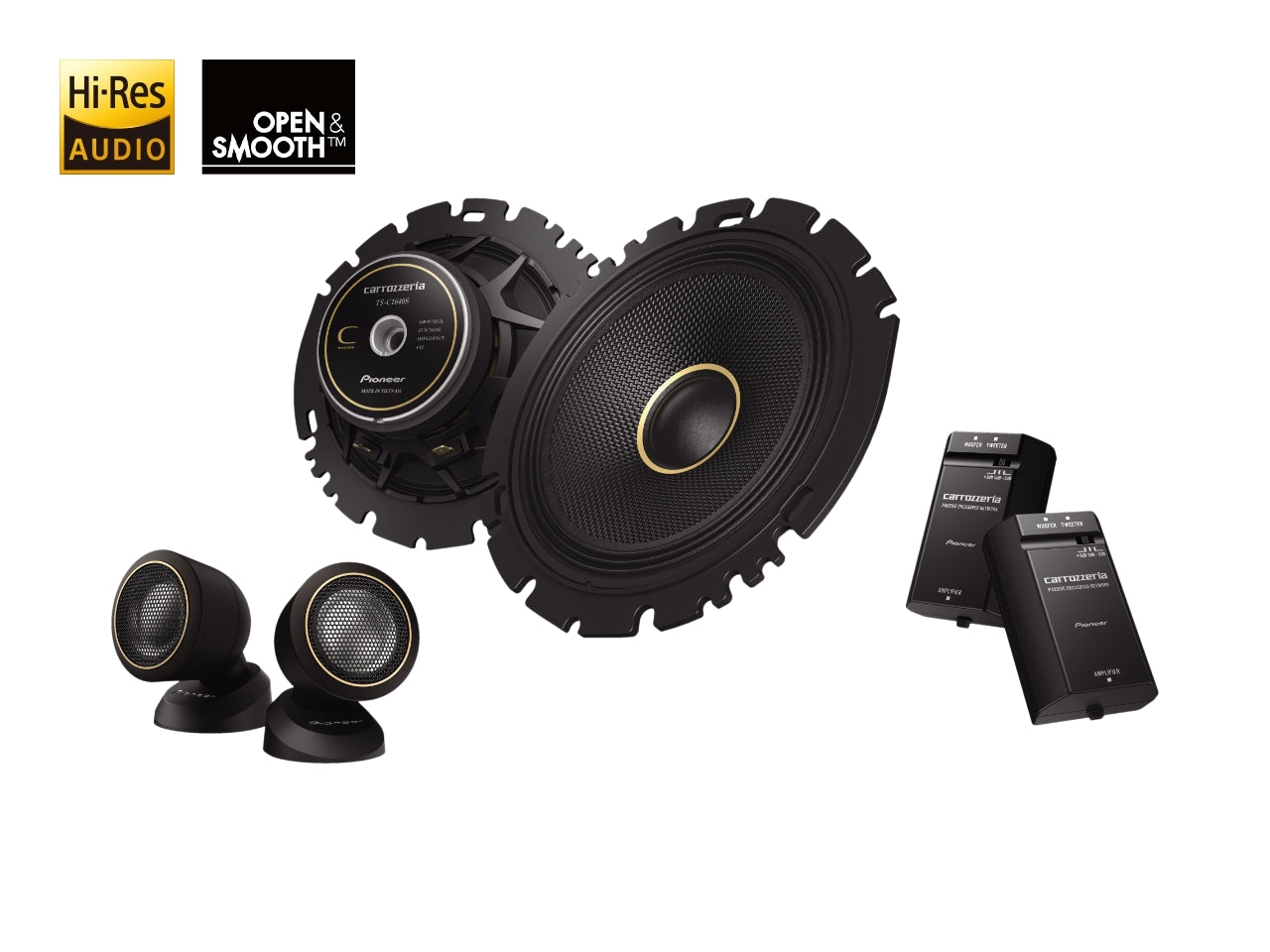 ジムニー/ジムニーシエラ用 16cmセパレート2ウェイスピーカー TS