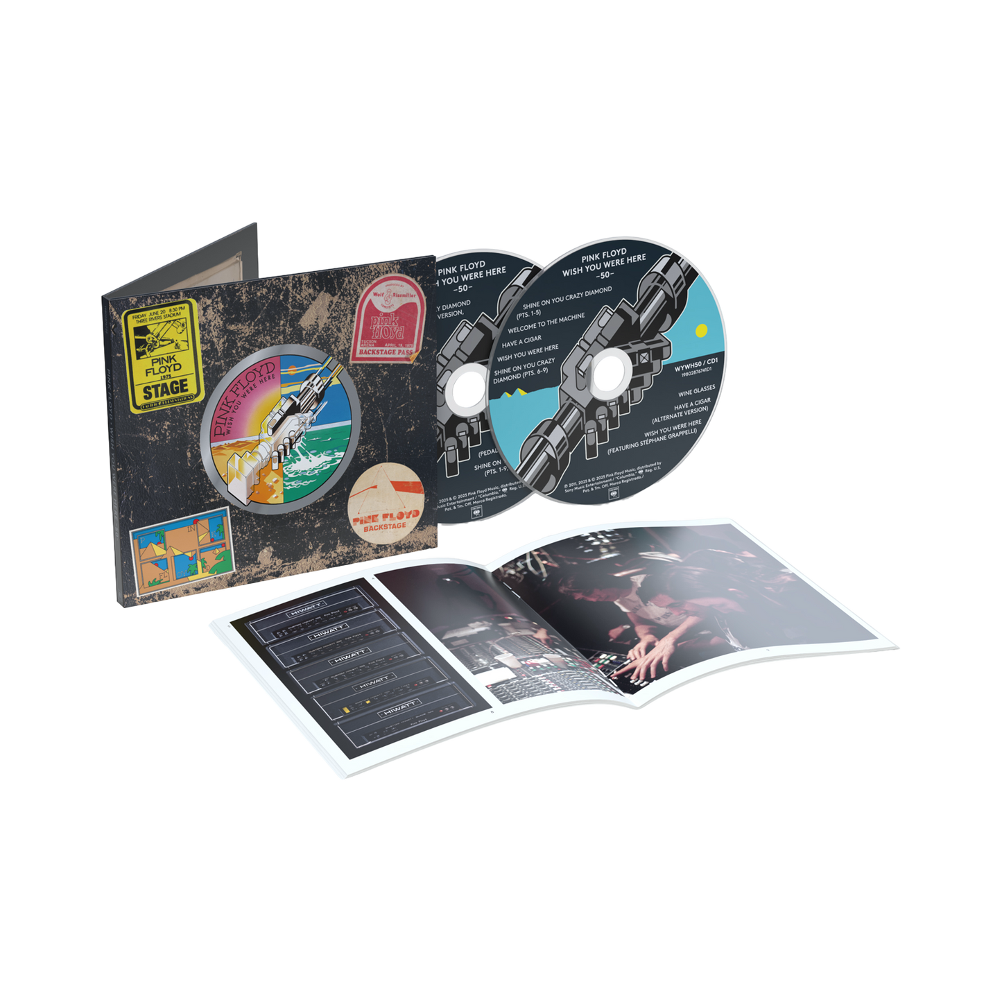 Wish You Were Here 50th Anniversary 2 CD Set | Pink Floyd Official