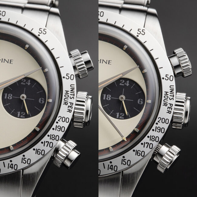 アウトライン・2レジスタークロノ シリーズ Ⅲ （パンダ） Cal.SEIKO