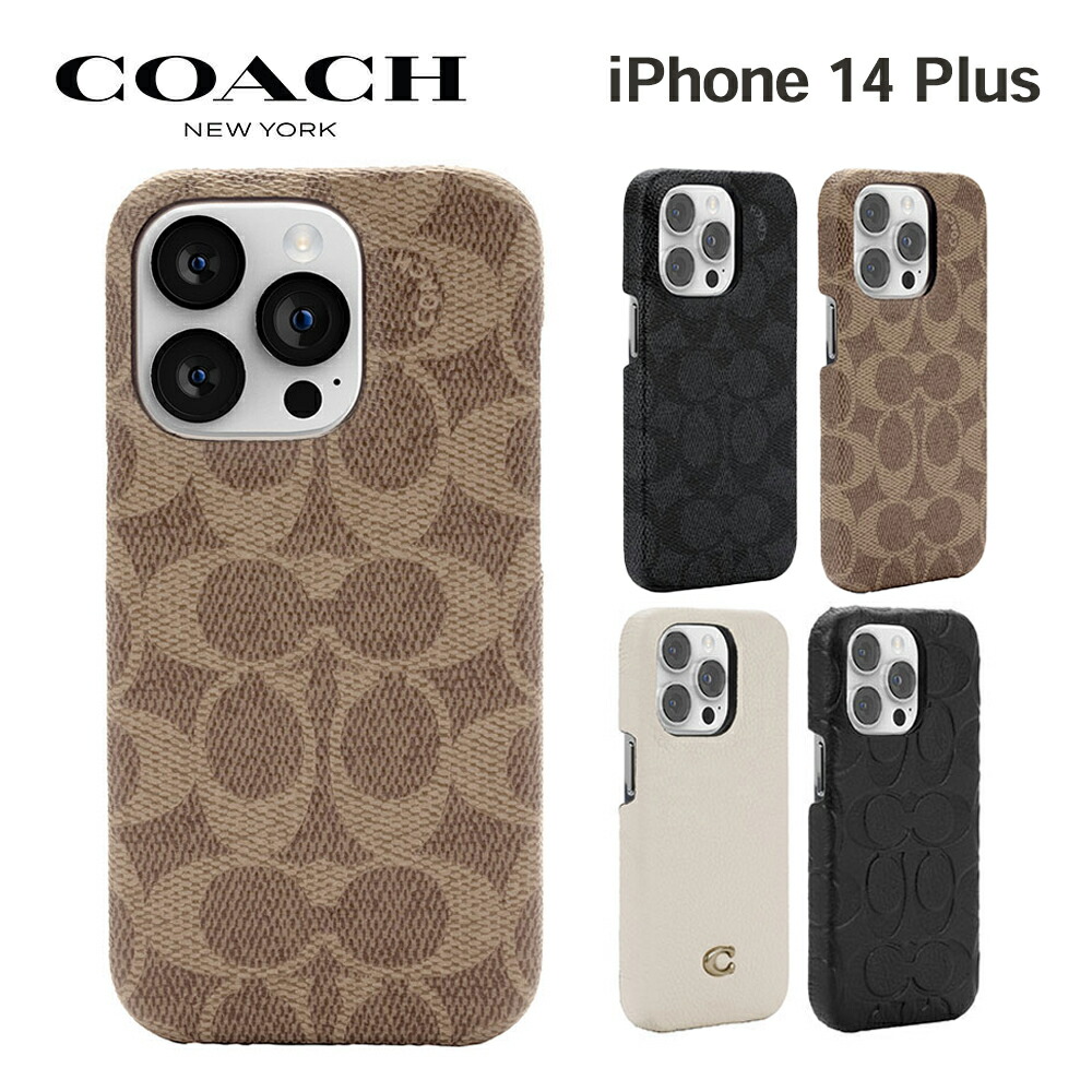 楽天市場】【正規代理店】 コーチ iPhone14plus ケース COACH Slim