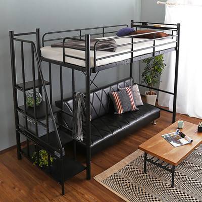 楽天市場】【期間限定10%OFF】ロフトベッド 高さ調節 高さ173cm ベッド