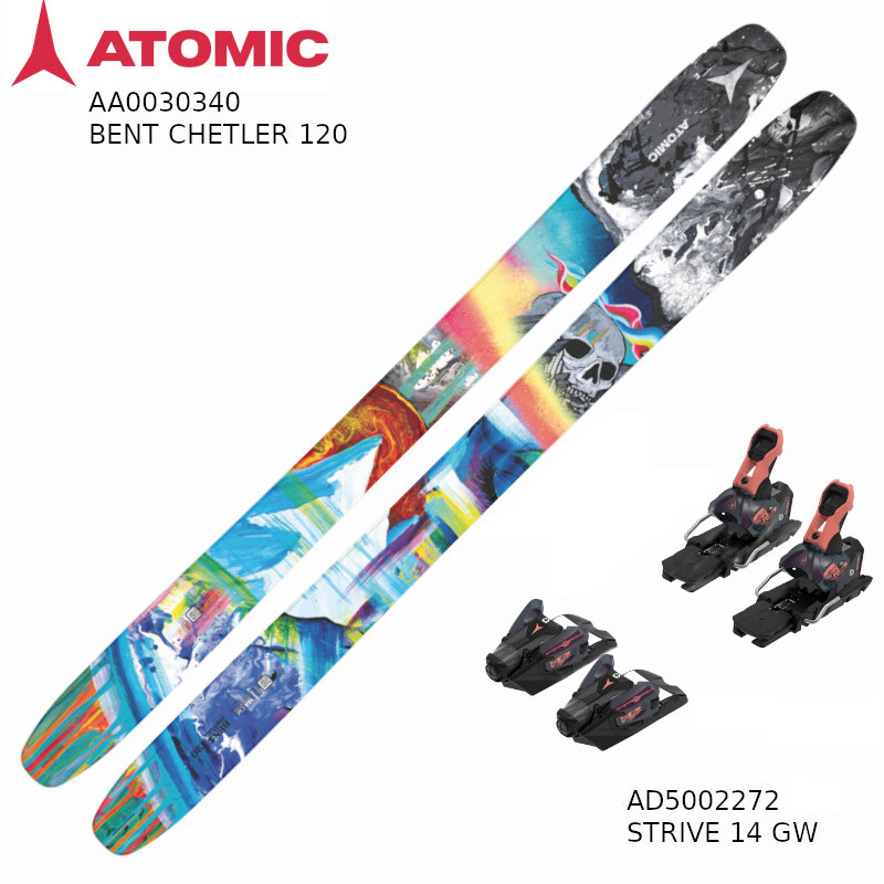 楽天市場】アトミック スキー板 2025 ATOMIC BENT CHETLER 120