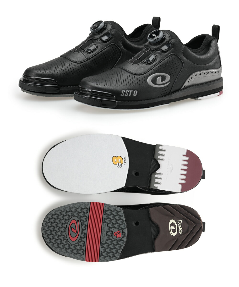 楽天市場】【Dexter】SST・X(左右兼用)(グレー)ボウリングシューズ