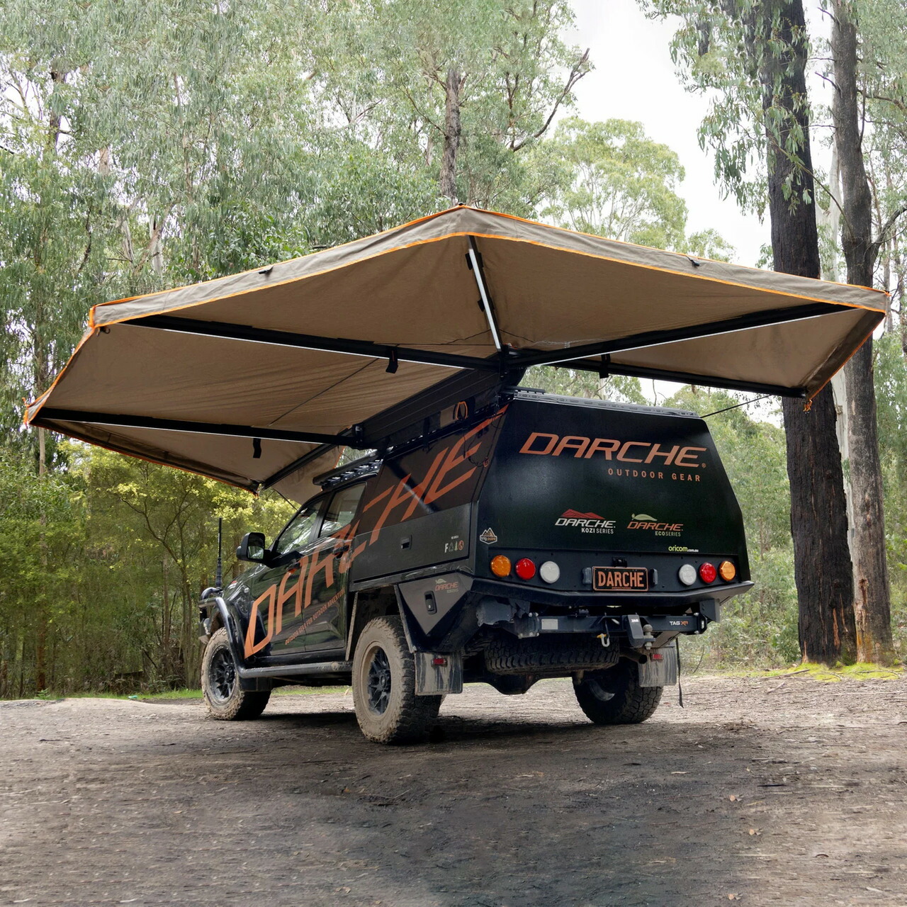 楽天市場】DARCHE ダーチ ECLIPSE AWNING ストレートオーニング 2m×2.5