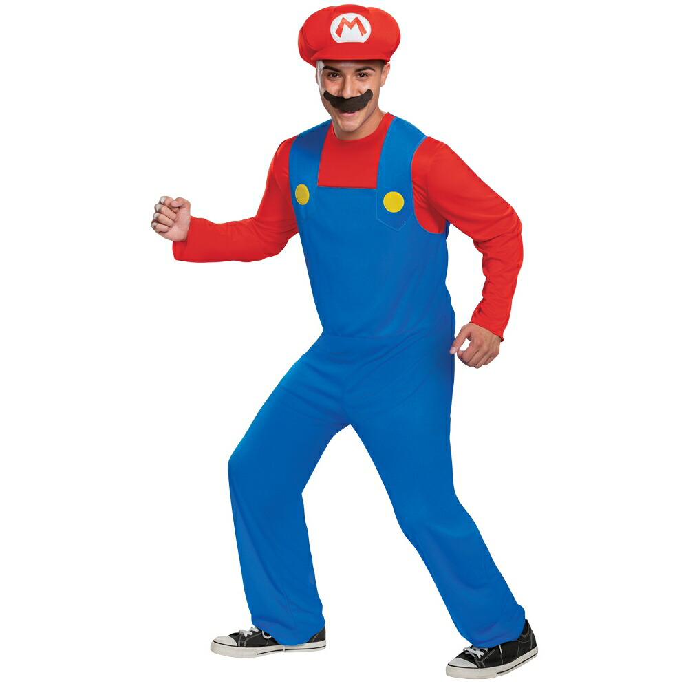 楽天市場】コスプレ 仮装 マリオ クラシック 大人用 M(38-40