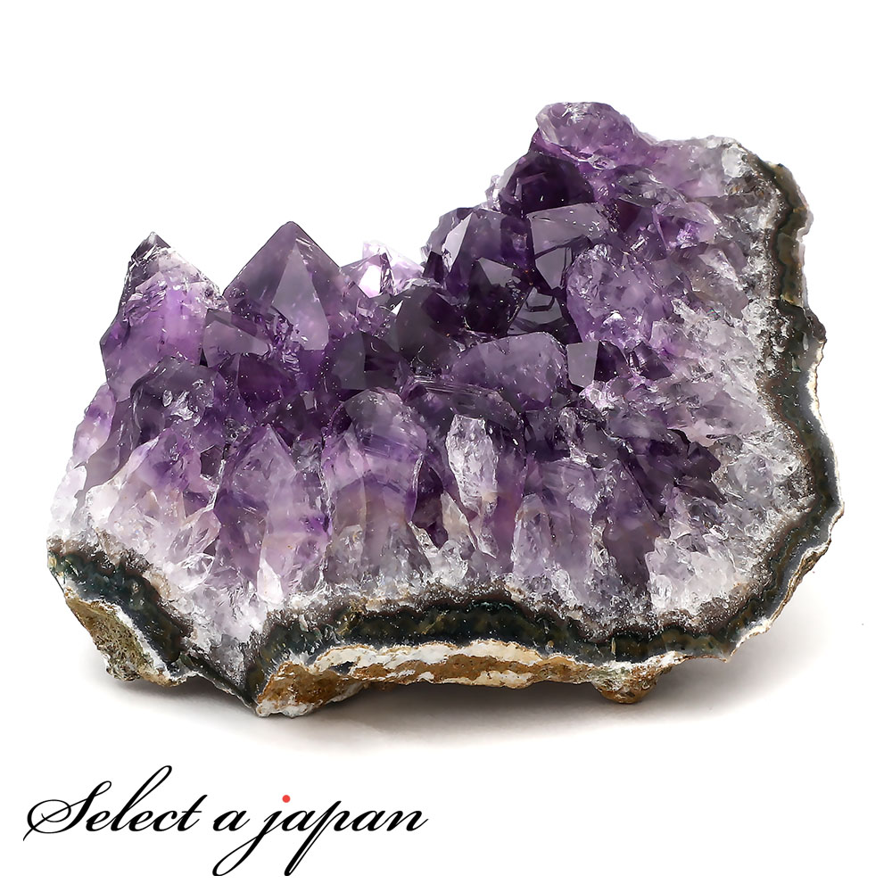 楽天市場】【パワーストーン】アメジスト(紫水晶)原石 クラスター