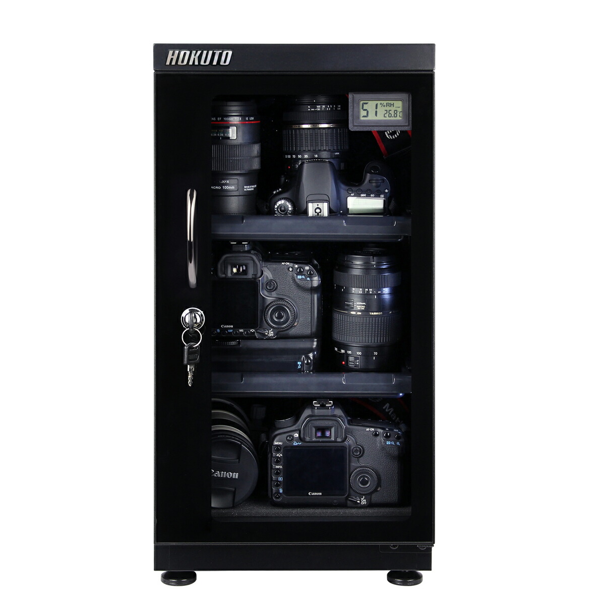 楽天市場】HOKUTO｜防湿庫・ドライボックス HP-48EX 48L・キャビネット