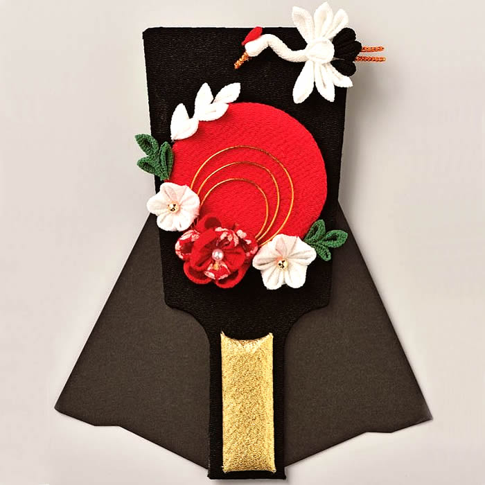 楽天市場】干支 つまみ細工の羽子板 キット つまみ細工で作る羽子板