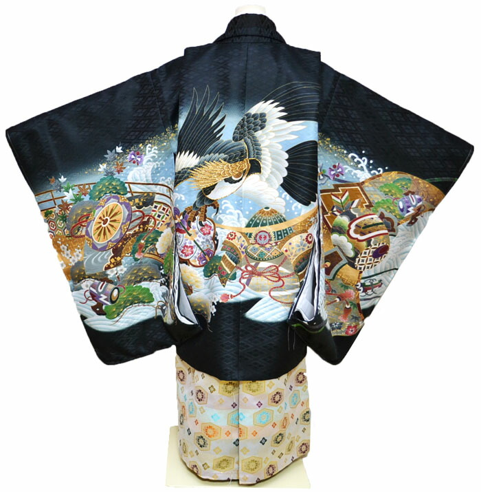 楽天市場】七五三 753 着物 男の子 袴 セット 5歳羽織袴 フルセット 鷹