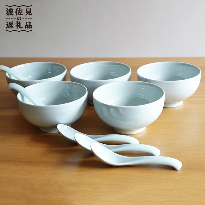 楽天市場】【ふるさと納税】【白山陶器】【5人分の食器】丼とレンゲ10