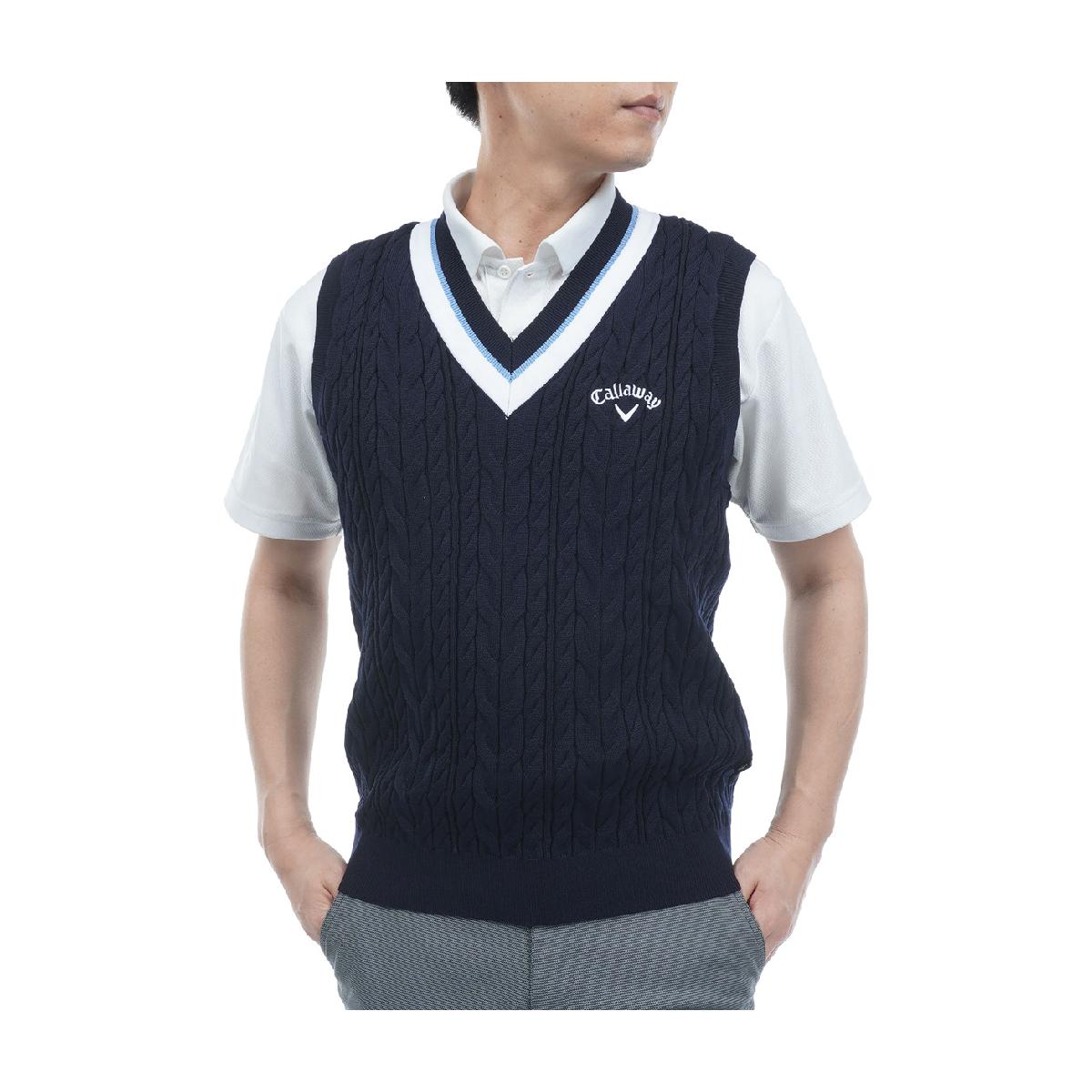 楽天市場】キャロウェイゴルフ Callaway Golf Vネックニットベスト