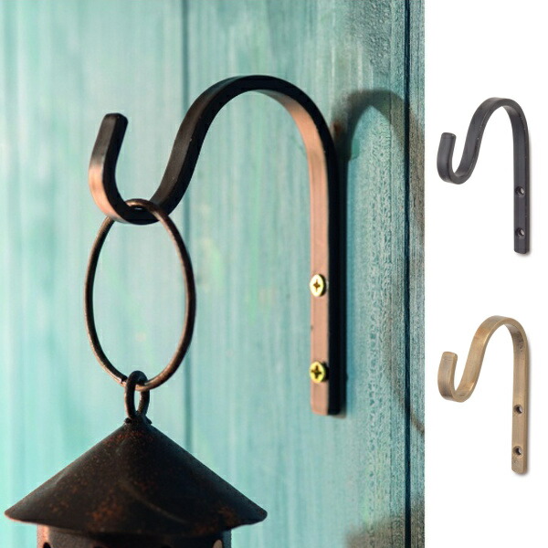 楽天市場】フック アイアン アンティーク ブラック ゴールド 63658