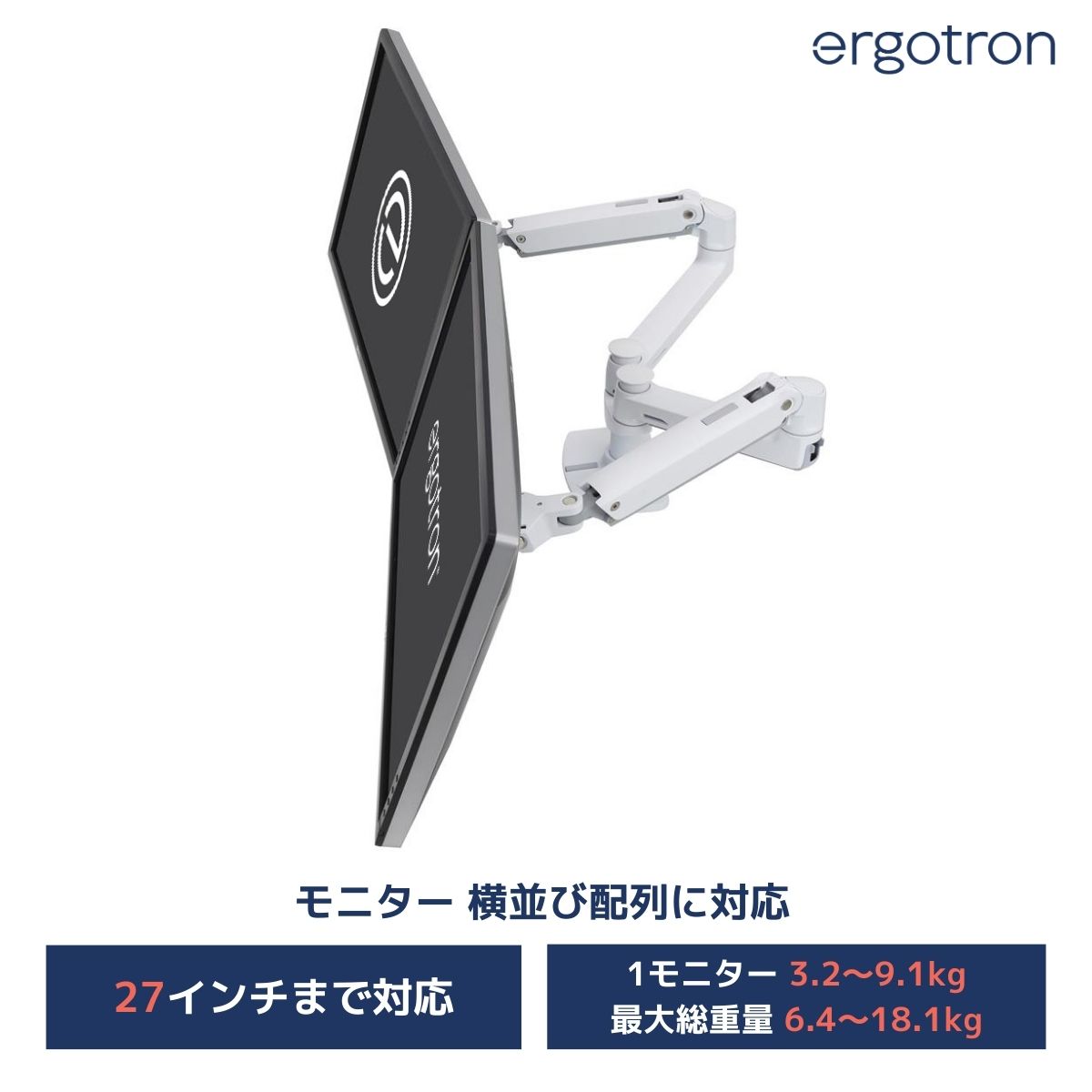 楽天市場】【楽天スーパーセール特価】【モニターアーム】エルゴトロン