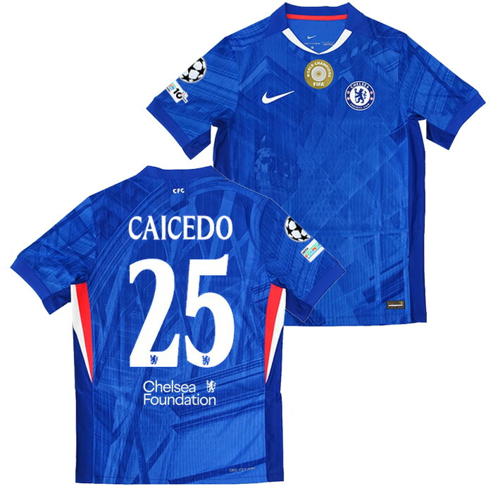 楽天市場】○チェルシー 25-26 ホーム 半袖 ユニフォーム(胸スポンサー