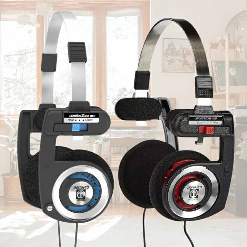 楽天市場】Koss PortaPro ヘッドホン コス ポタプロ 有線 ケース付き