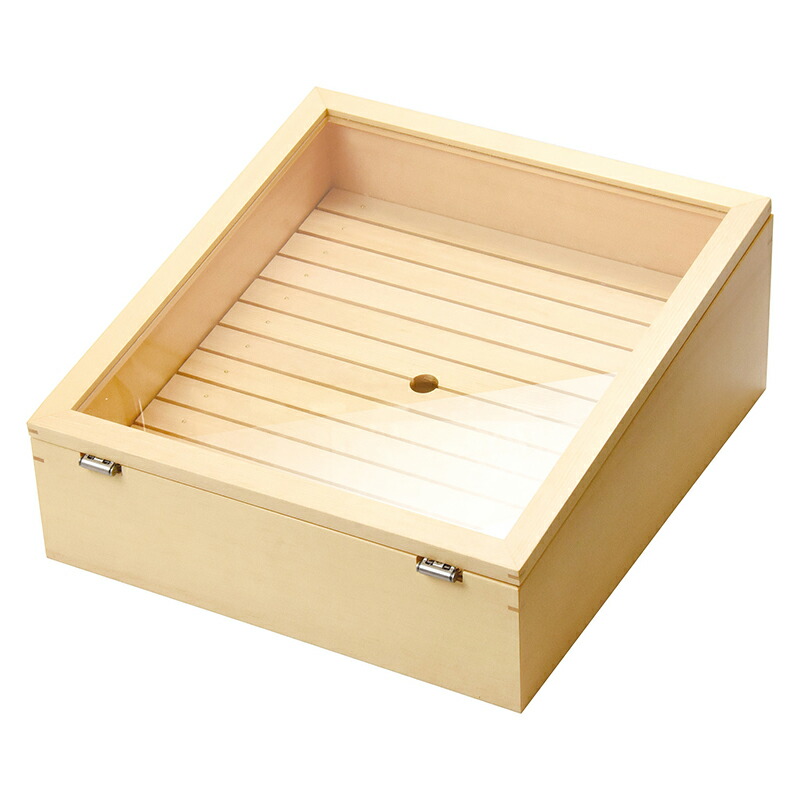 楽天市場】ネタ箱 目皿・アクリル蓋付 【大|中|小】寿司屋 鮨 ネタ入れ