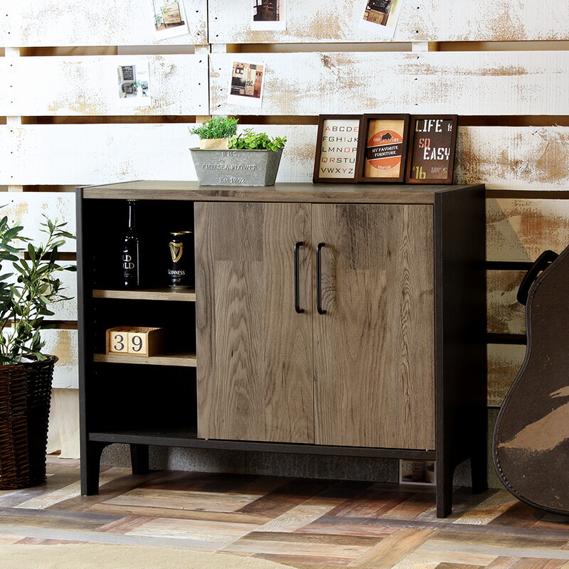 楽天市場】＼10%OFFｸｰﾎﾟﾝ配布中／ キャビネット 北欧 アンティーク