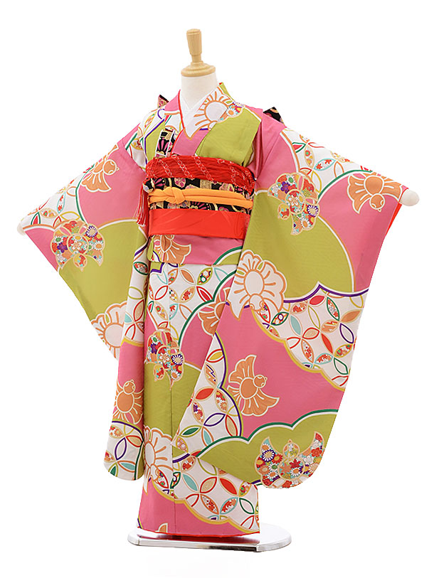 楽天市場】753 七五三 着物 7歳 フルセット 女の子 レンタル 7638