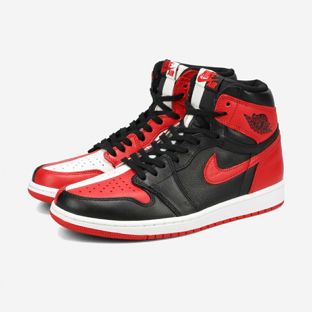 楽天市場】NIKE AIR JORDAN 1 MID 【BRED】 ナイキ エア ジョーダン 1