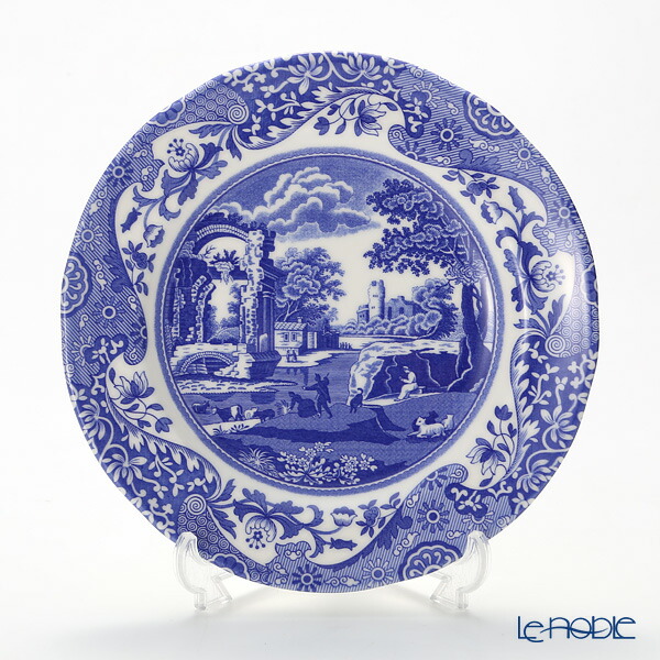 楽天市場】【P10倍・クーポン】スポード ブルーイタリアン プレート