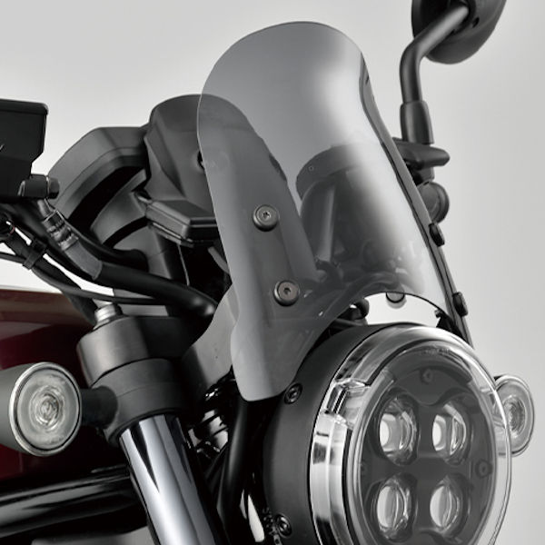 楽天市場】DAYTONA HONDA REBEL1100 エアロバイザー スモーク 97018