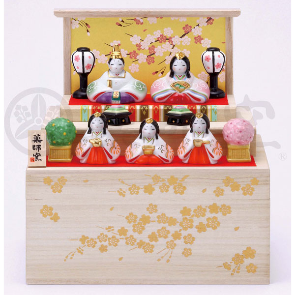 楽天市場】彩雅内裏雛 2428ひな祭り 雛人形 お雛 ひな人形 土雛 薬師窯