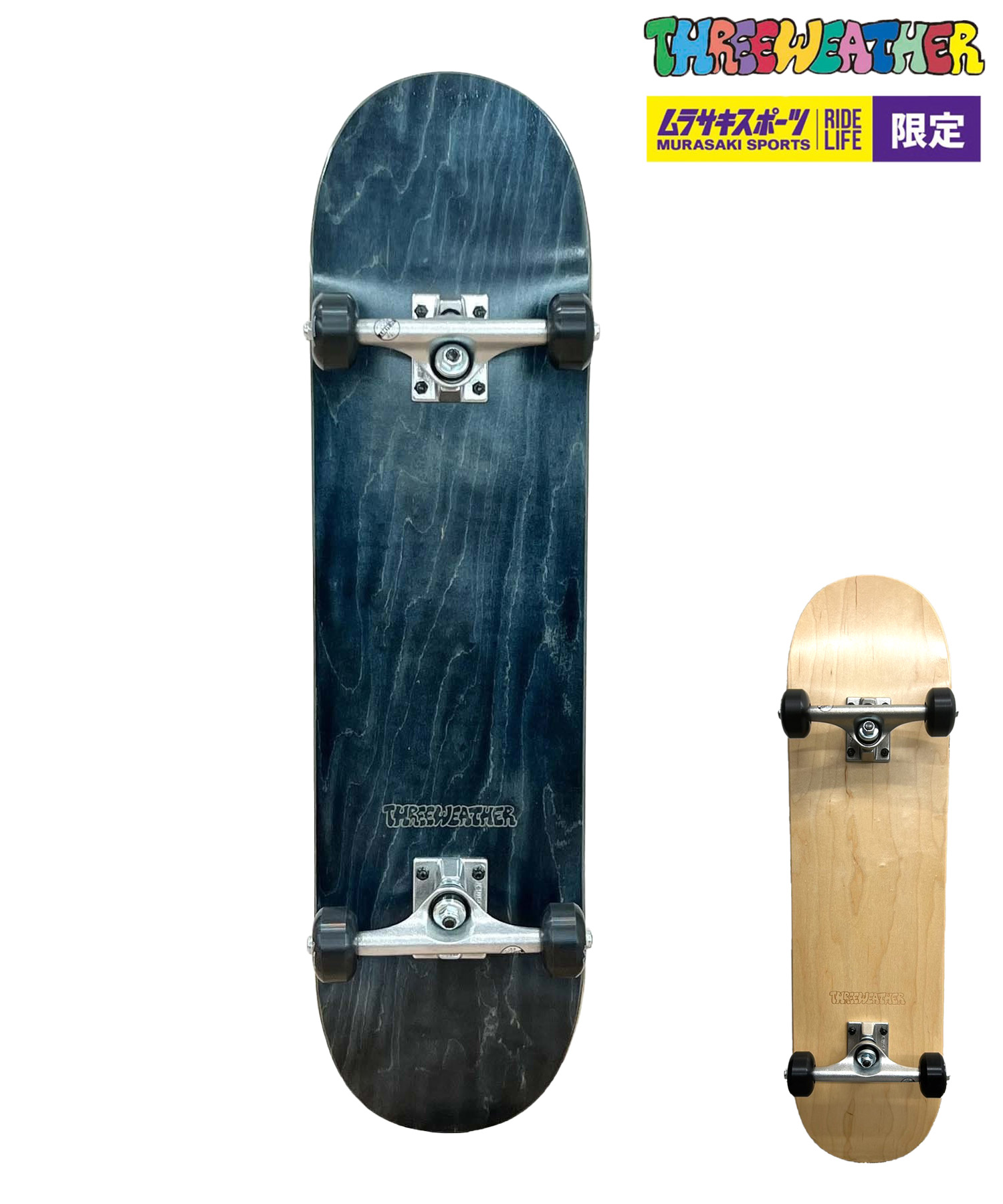 楽天市場】THREE WEATHER スリーウェザー スケートボード コンプリート