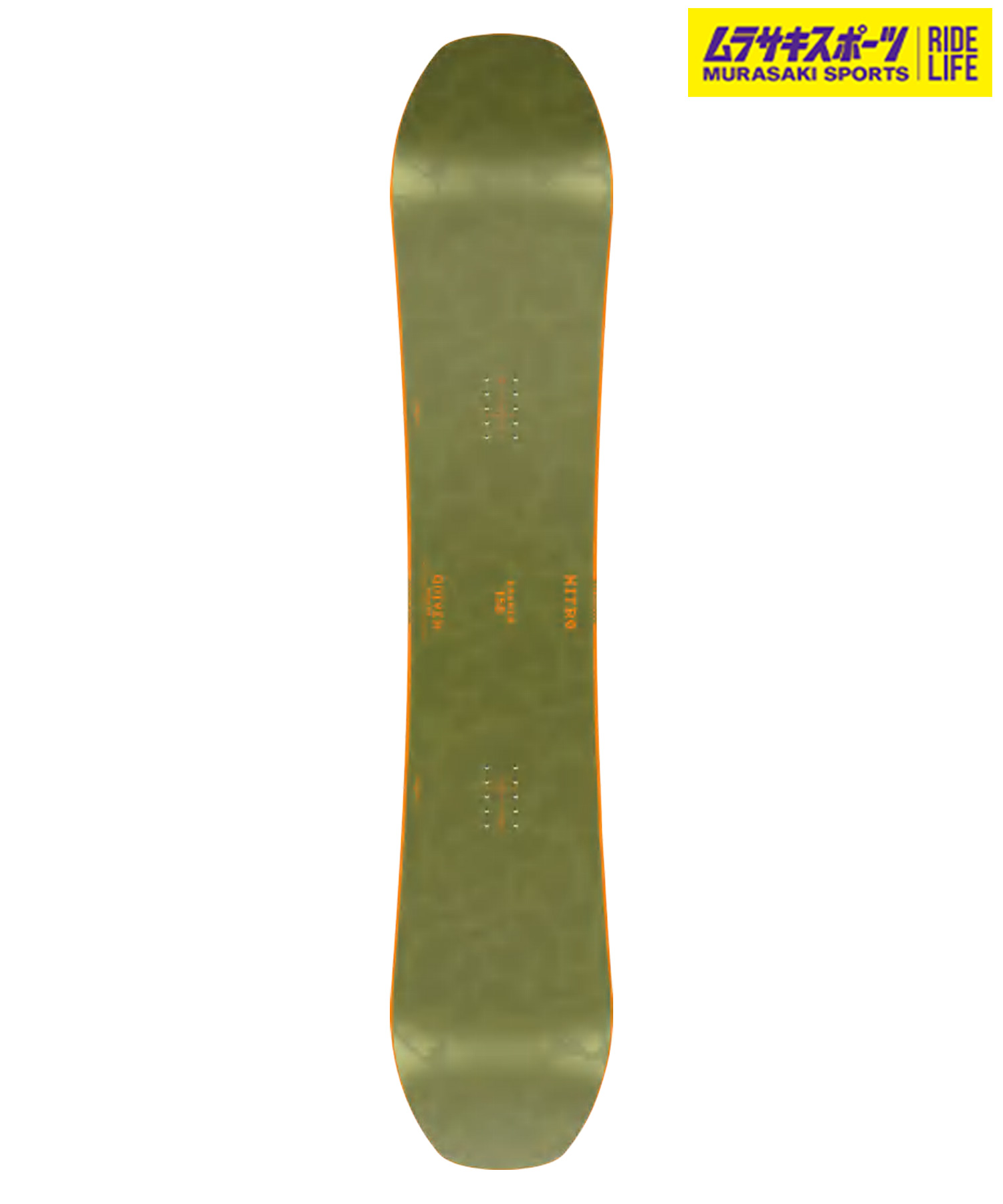 楽天市場】NITRO ナイトロ スノーボード 板 メンズ SLASH ムラサキ