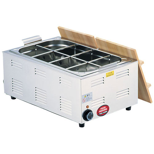 楽天市場】遠藤商事 / TKG電気おでん鍋 6ッ切【電気式おでん鍋 電気