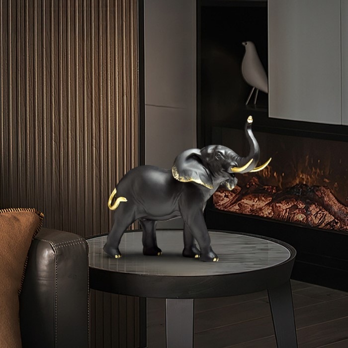 楽天市場】オブジェ オーナメント【ゾウ】象 エレファント 動物