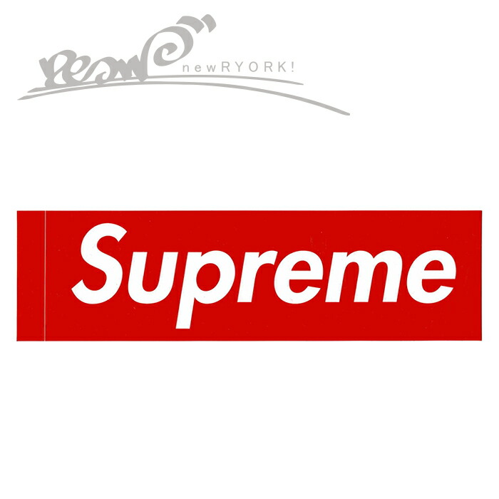楽天市場】【送料無料】【ステッカー・レッド】Supremeシュプリーム